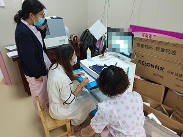 孕妇91免费看片仪测定需要做吗会有辐射吗建安区妇幼保健院GK-7000安装使用更放心